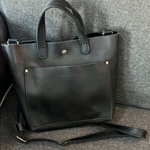 Portland Leather Goods Mini Crossbody Tote